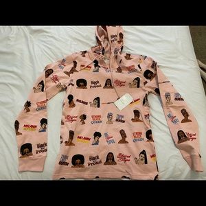 Pink “Black queen” sweatshirt